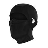 【Polyvalence d’utilisation】 Seule ou sous un casque, cette cagoule est parfaite pour vélo, moto, course, escalade, jogging, randonnée, etc.