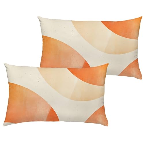 �I�����W �N�b�V�����J�o�[ 40x70 cm ��^�N�b�V�����J�o�[ ������� �x�[�W�� �x���x�b�g cushion covers ���ʃv�����g �h�����O�K�[�f��, ���r���O���[�� �J�[ �V�[�g �I�t�B�X �\�t�@�p �Q��p���� 2�� 1B-740