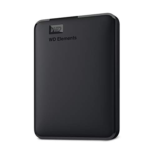 Image of Western Digital WD 5TB Elements Portable External Hard Drive for Windows,USB 3.2 Gen 1 /USB 3.0 for PC & Mac,Plug and Play Ready - WDBU6Y0050BBK-WESN,(Pack of 5)