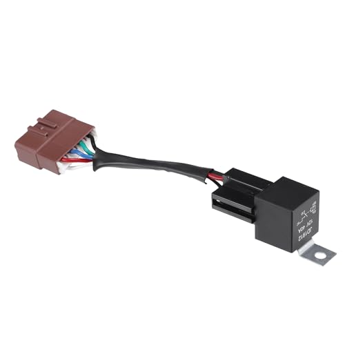 X AUTOHAUX Male Main Relay Kit 5-Blade for Honda Civic 1992-2001,for Honda CRV 1997-2001, for Acura CL 1997-2003 Main Relay Harness 39400-S10-003, 39400-SR3-003
