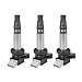 KIRYU 3X Ignition Coil 19500B2050 19500-B2050 Compatible with Toyota Pixis Compatible with Daihatsu Cuore VII Sirion M3 1.5L 1.3L 1.0L(2005-)(10pcs)