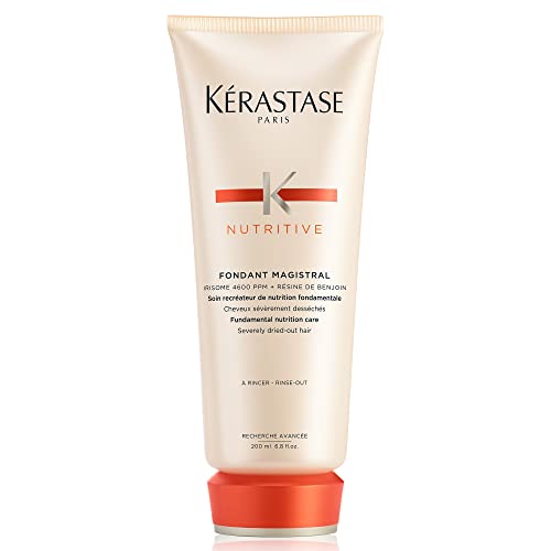 KERASTASE Nutritive Nourishing Conditioner | For Severely Dry Hair | Moisturizes and Softens | With Irisome Complex | Fondant Magistral | Old Packaging | 6.8 Fl Oz
