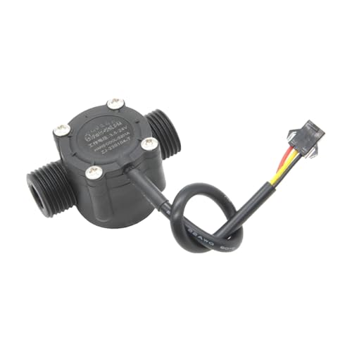 Sensor de flujo de agua 1/2 pulgada S201 medidor G1/2 resistente al desgaste para tuberías domésticas