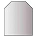 Produktbild Glasbodenplatte 6 mm Stärke, 100 x 120 cm, Seckseck 21.02.869.2 Glasplatte Funkenschutz Platte Kamin Ofen Kaminöfen Lienbacher Vorlegeplatte Bodenplatte ESG Sicherheitsglas