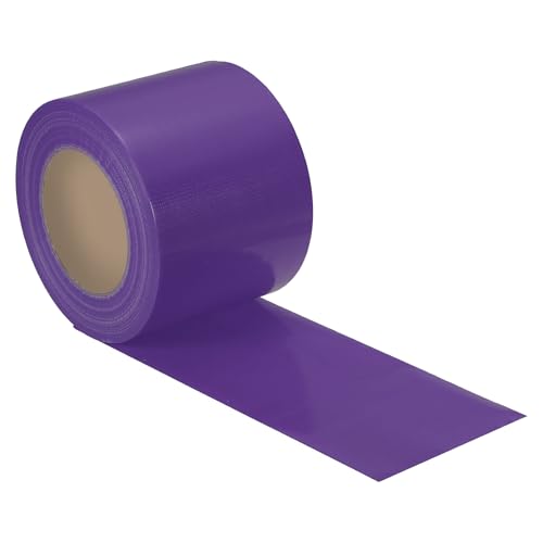 PATIKIL Gaffers Tape 4 in x 55 Yards, Waterproof Gaffer Floor Tape No Residue Non-Reflective Easy Tear for Indoor Outdoor Photography Electrical Cord Industrial Use, Purple