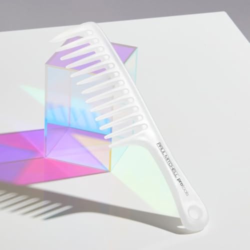 Image of Paul Mitchell Detangler Comb, Wide Tooth Comb Detangles Wet or Dry Hair