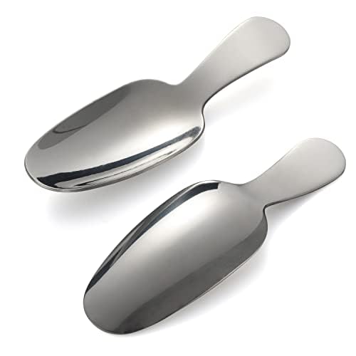8 cucchiaini in acciaio inox color argento con manico corto, mini cucchiaini per sale, condimenti, dessert, tè, caffè (oro rosa