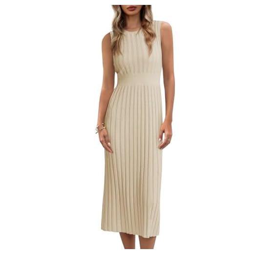 25 Cozy Winter Outfit Ideas for Women (Style Guide) Midi Tank Dress