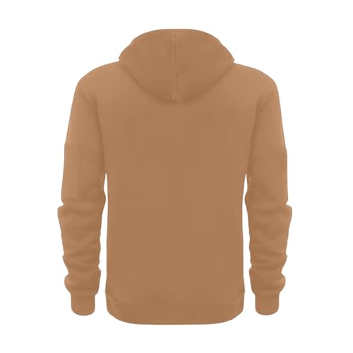 Men's Lightweight 2025 Fall Winter Sweatshirt Warm Casual Hoodies Tracksuit Drawstring Oversized Hooded Pullover2