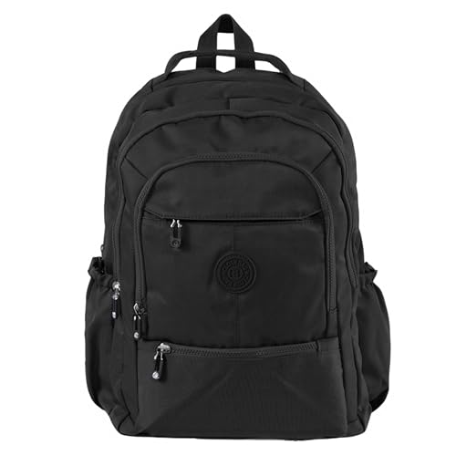 Laptop Backpack for Travel and Daily Use - Large Capacity, Shock-Resistant, Fits 16.5 Inch Laptop, Unisex (Black)
