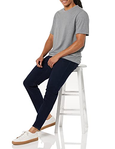 Image of Amazon Essentials Men's Slim-Fit Crewneck Short Sleeve Cotton T-Shirts