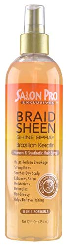 Salonpro Salon Pro Braid Sheen [Brazilian Keratin] Pack de 6
