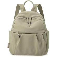 Nylon Waterproof 10.2 Inch Mini Backpack Simple Casual Lightweight Durable Small Daypack For Women