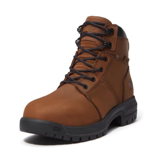 Timberland PRO mens Montauk 6 Inch Steel Safety Toe Waterproof