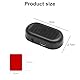Mikiuly Alarmanlage Auto, 2 Stück Solar Power Dummy Auto Alarm, Anti Diebstahl Blinklampe, Schwarz, Manuell, Pkw