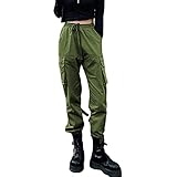 Palazzo Hose Herbsthosen DFB Shorts Swim Shorts Jeans beige Damen Seductive Hosen 7 8 Hosen Damen Jeans Stehmann Hosen igor leinenshorts Damen Blaue Leggings Jogging Hosen(Armee Grün-10,M)