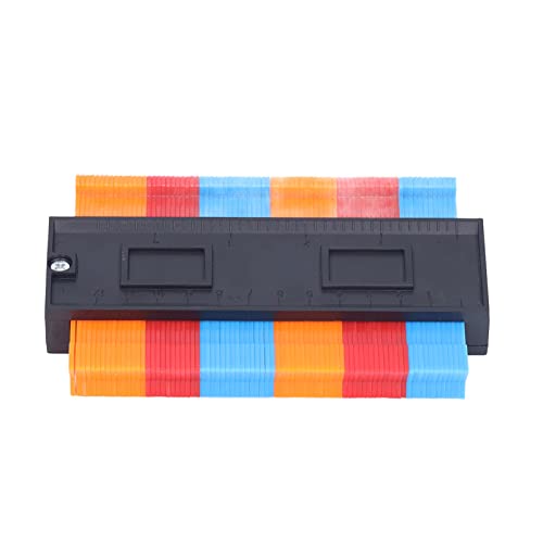 Règle de contour, outil de profil de forme de gabarit de mesure Opération facile pour la coupe de tapis pour la pose de sol