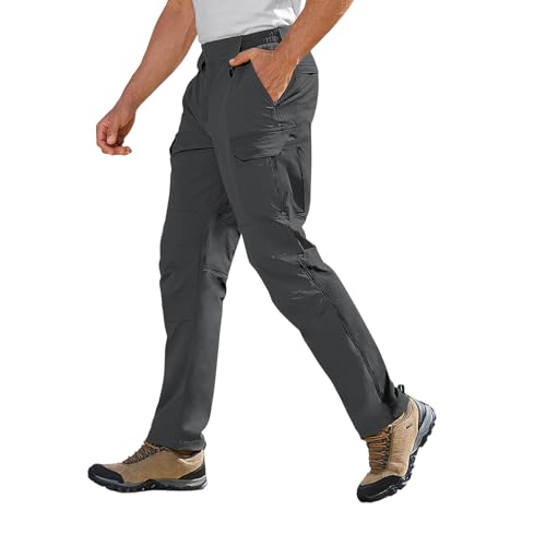 Pantalon de travail homme multipoches renforcées cargo pour le bricolage intense