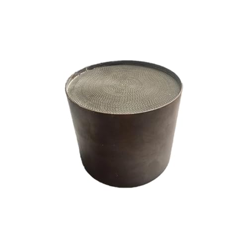 Convertidor catalítico metálico Euro 4 con sustrato de alta resistencia térmica 107 x 100 mm