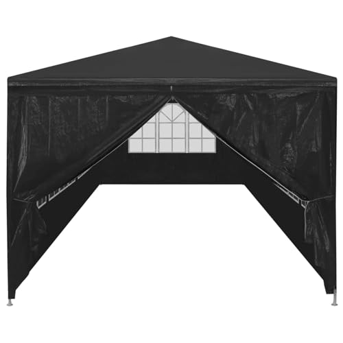Homgoday Casa Mobilia Feesttent 3 x 12 m, antraciet, tuinpaviljoen, opvouwbaar, voor tuin, balkon, terras - Afbeelding 4
