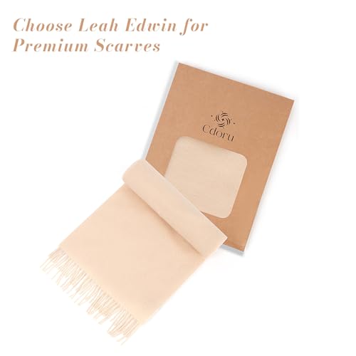 100% Wool Scarf for Women Winter Scarf for Men Cashmere Pure Colors Fashion Luxurious Soft Scarves for Warm2