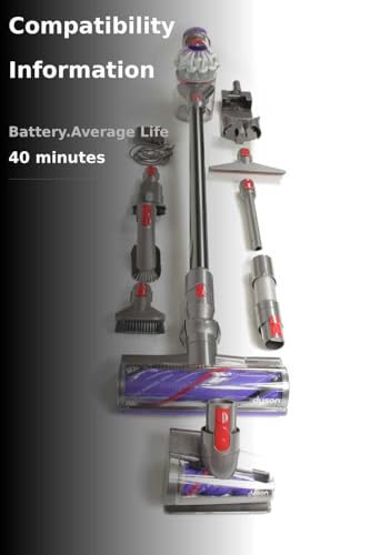 Dyson V8 Animal Extra Cordless Vacuum Cleaner, Silver/Purple - Image 2