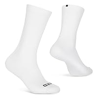 IZOARD Performance Fahrradsocken, Weiß, 42-45