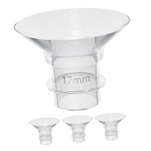 ORFOFE 4 piezas Insertos de de Silicona Accesorios Duraderos para Sacaleches Eléctricos Portátiles Repuestos para Extractor de Leche Materna Wearable
