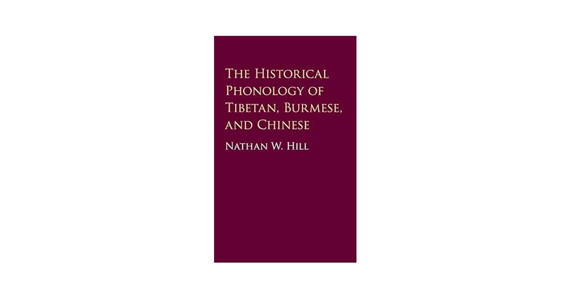 Amazon.com: The Historical Phonology of Tibetan, Burmese