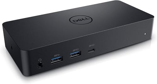 Image of Dell Universal Dock D6000 High Speed USB-C & USB 3.0 Docking Station | Triple 4K Display Support | HDMI, 2X DisplayPort, USB-C PowerShare, Ethernet | Compatible with Windows & Mac| with HDMI Cable