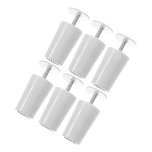 ABOOFAN 6 Piezas Persianas De Ventana Accesorios Ciegos Pantalla De Ventana Émbolo Obturador Piezas De Reparación Tapón De Ventana Persianas Tope Tapones Ciegos De Bambú Tapón De Plástico