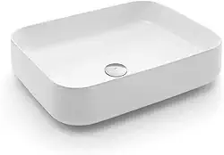 Docol, Cubas Arte, 00971126, Cuba de Apoio Retangular 500X400X130 cm, Branco