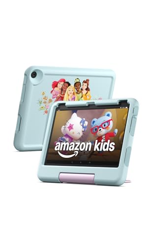 Amazon Fire HD 10 Kids tablet (newest model) ages 3-7 | Bright 10.1' HD screen with included ad-free and exclusive content, robust parental controls, 13-hr battery, 32 GB, Disney Princess