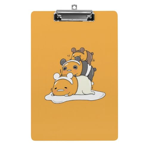 ぐでたま バインダー A4 クリップボード クリップファイル 事務用品 入職プレゼント ファイル 多機能 ファイルボード 伝票ホルダー 書類整理 会議パッド オフィス用品