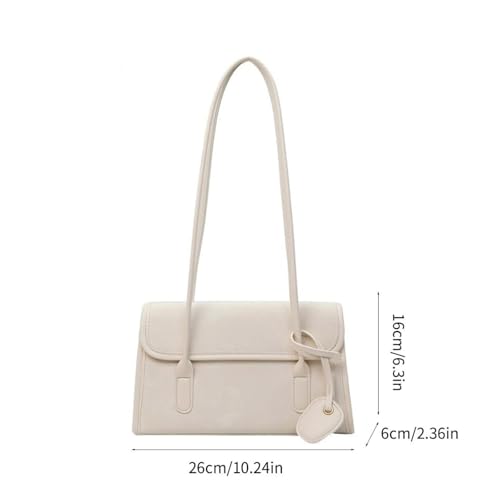 Women's large-capacity underarm bag PU leather solid color underarm bag4