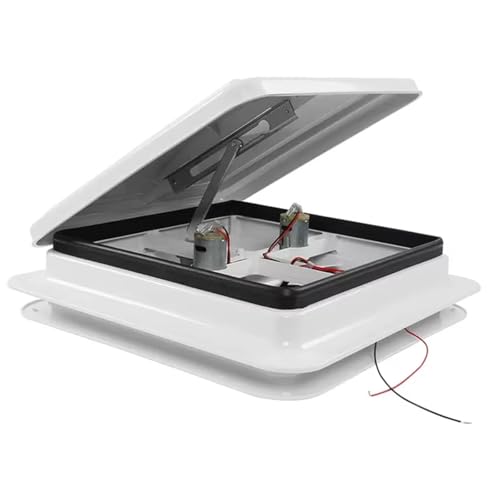 Ventilatore da tetto per camper, 12 V, impermeabile, per una ventilazione ottimale del camper