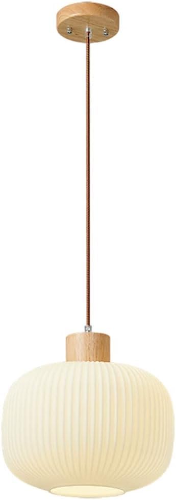 Suspension vintage en verre pour éclairer un espace sombre