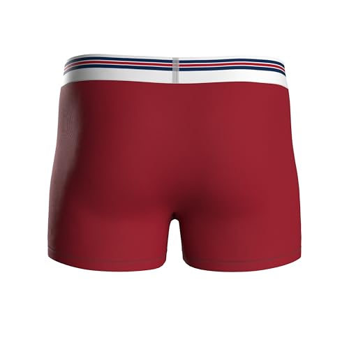 NFL Herren Patriots 3pk Boxers, Navy-Grey-red, XL EU
