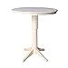 International Concepts 36" Round Top Pedestal Table-40.9" H, Unfinished