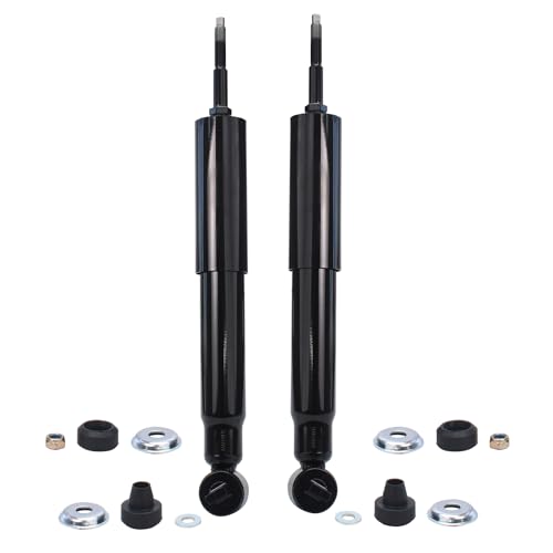 Image of Detroit Axle - 2WD Front 4pc Shock Absorbers Kit for 1997-2002 Ford Expedition, 1997-2003 F-150, 1997-1999 F-250, 1998-2002 Lincoln Navigator, 2 Shock Absorbers 2 Sway Bars Replacement