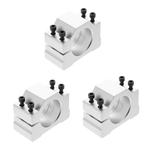 Supports de moteur de broche Mipcase en alliage rigide avec triple siège fixe pour CNC