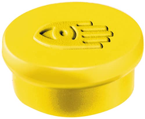 Image of Legamaster 10mm Magnets - Pack of 10 Yellow