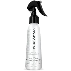 PETER COPPOLA Just Blow - Heat Protectant Spray for Blow-Drying, Anti-Frizz, Smoothing and Straightening All Hair Types - Conditions and Adds Shine - 6 oz