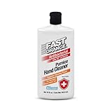 Fast Orange Permatex 25722 Antibacterial Pumice Hand Cleaner Fortified with Aloe, Kills 99% Germs on Hands, Waterless Cleaner for Oil Grease Mechanics, 15 Fl. Oz