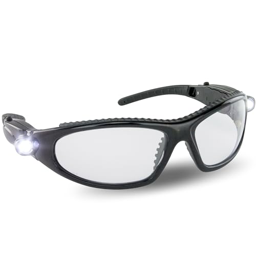 LED Inspector Safety Glasses | Protective Eyewear...
