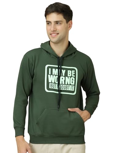 Image of Mack Jonney Regular Fit Printed Hoodie for Men-MACK639765