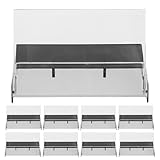 Boîte de rangement multifonctionnelle : cet étui à cassettes audio est pratique pour les enseignants, les étudiants et les passionnés d'audio. étui transparent, idéal pour les voyages