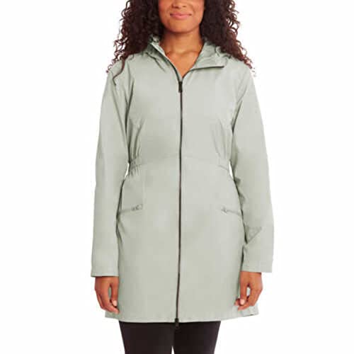 Veste légère pour femme taille S avec capuche contre le vent frais couleur menthe