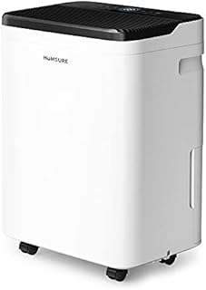HUMSURE Dehumidifier for Basements' 70 Pints Moisture Removal, Whole House Dehumidifier with Auto