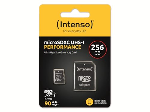 Intenso microSDXC 256GB Class 10 UHS-I U1 Performance